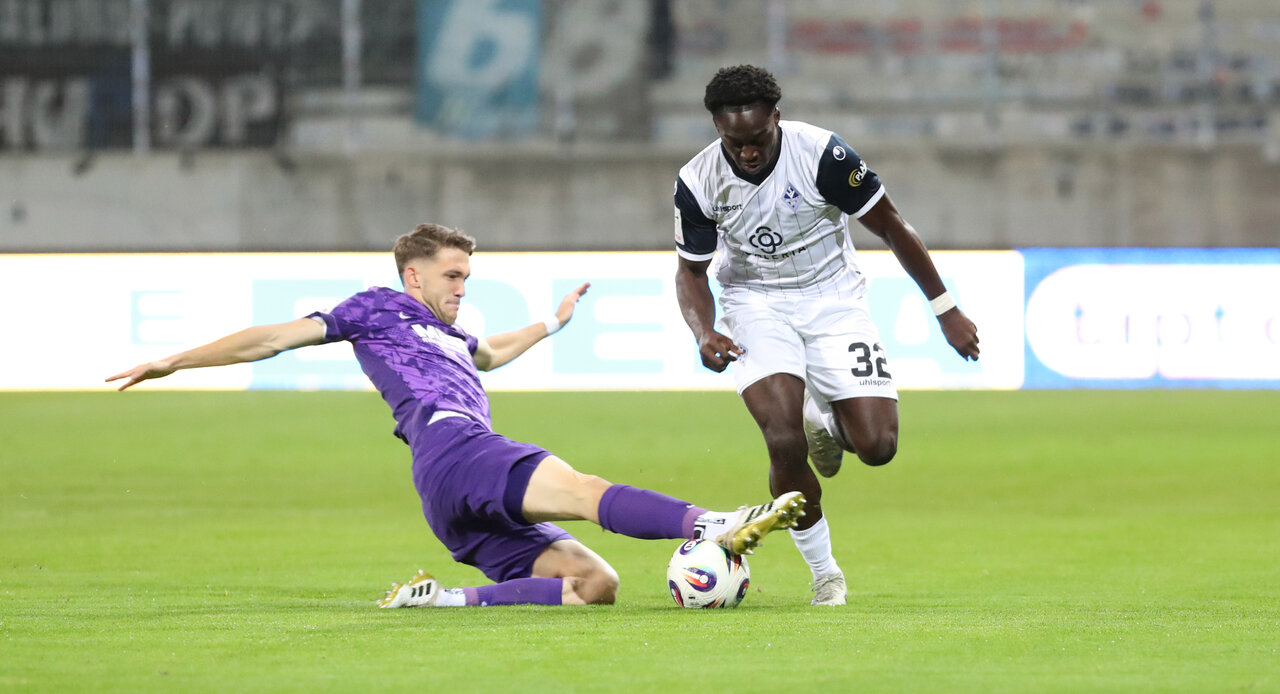 Kaum zu Halten - Waldhofs Kennedy Okapala. 