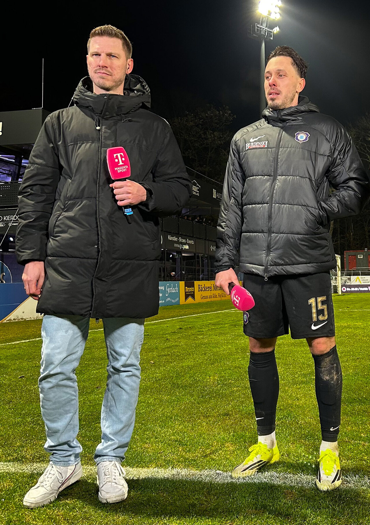 Fabian Klos und Marcel Bär.