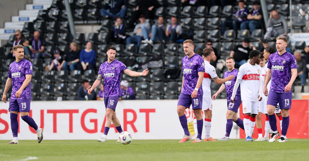 Nur hängende Gesichter - Stuttgart trifft zweifach. 