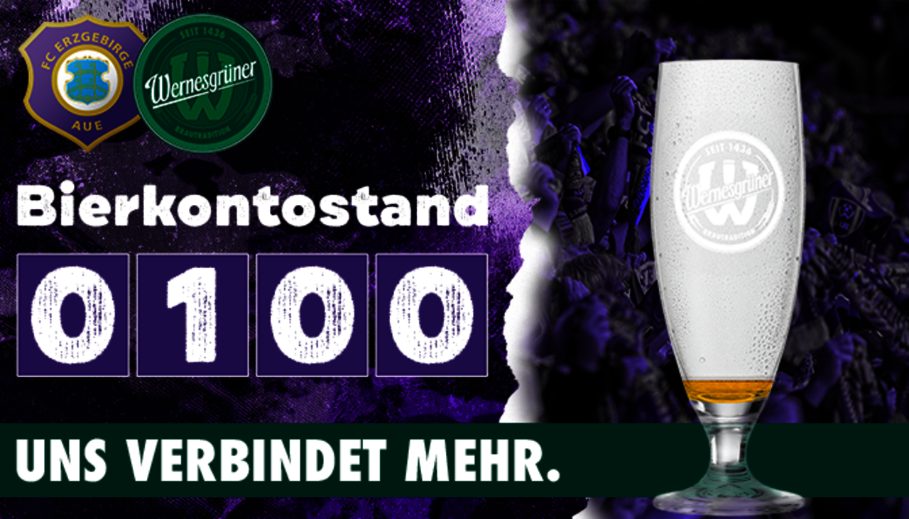 Bierkonto-Stand.